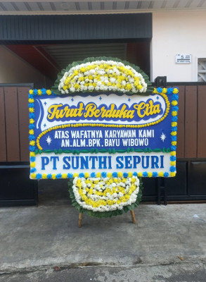 Papan Bunga Duka di Cengkareng Barat