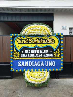 Papan Bunga Duka di Cengkareng Barat